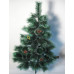 Искусственная елка 0.6 метра с шишками
