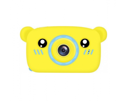 Детский цифровой фотоаппарат Zoo Kids Мишка жёлтый