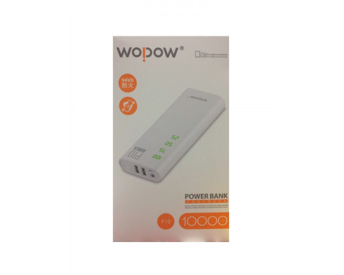 Зарядка Wopow Power Bank 10000mah