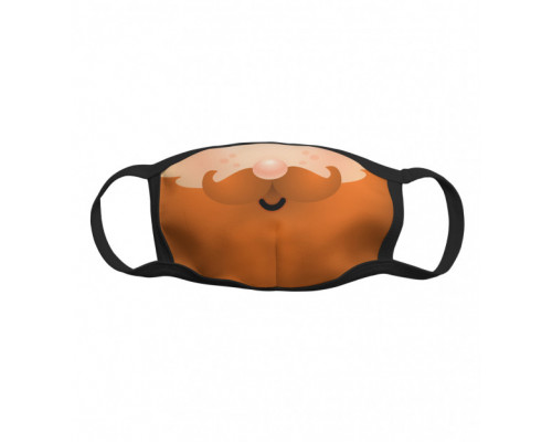 Многоразовая тканевая защитная маска Бородач