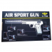 Металлический пистолет для страйкбола с глушителем Air Sport Gun K-113S