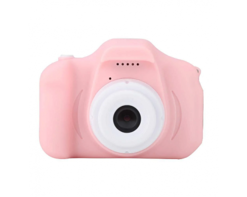Детский цифровой фотоаппарат X2 Cartoon Digital Camera розовый