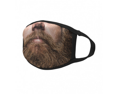 Многоразовая тканевая защитная маска Борода 5
