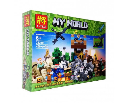 Конструктор Майнкрафт Замок Священной Войны 400 деталей