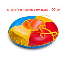 Ватрушка Тюбинг Сноу с камерой Иглу 100 см