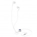 Проводные наушники HOCO M68 Easy clip, Jack 3.5mm, Белый, Автоматический отвод кабеля