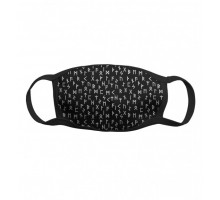 Многоразовая тканевая защитная маска Славянские буквы