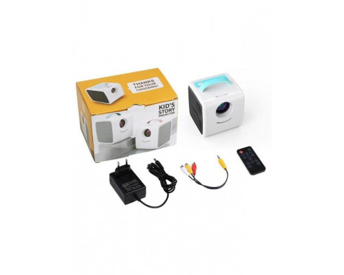 Детский мини проектор LED Kids Story Projektor Q2