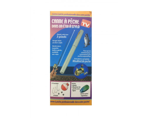 Телескопическая мини удочка Canne A Peche