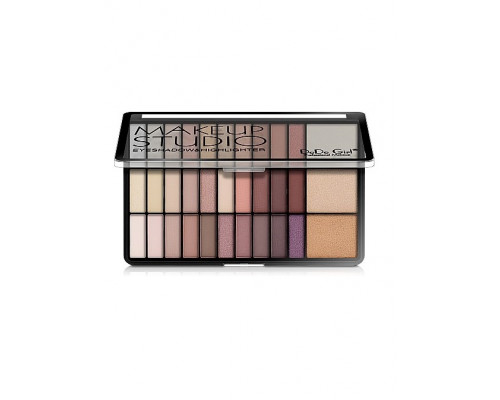 Палитра теней 33 цвета Eyesshadow & Highlighter DoDo Girl