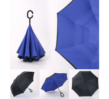 Антизонт зонт наоборот синий