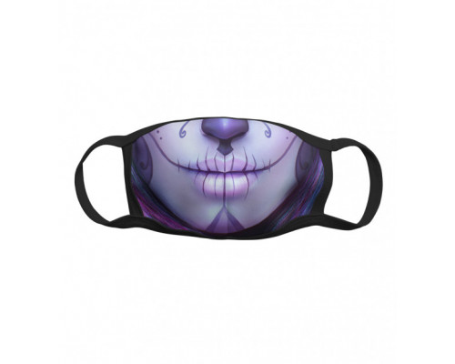 Многоразовая тканевая защитная маска Череп 4