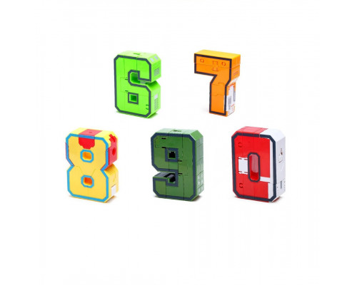 Большой набор Цифры-трансформеры