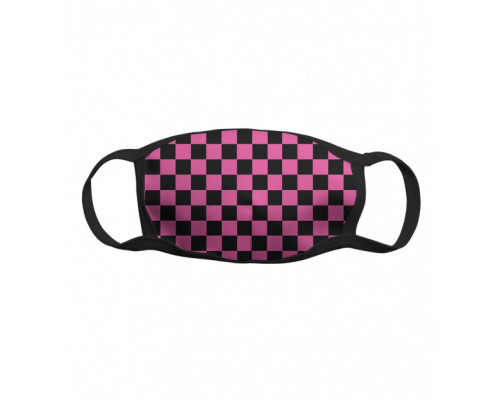 Многоразовая тканевая защитная маска Шахматная доска
