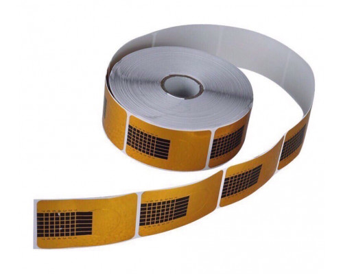 Формы для наращивания ногтей широкие 500 шт