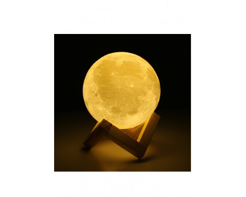 Светильник-ночник 3D шар Луна Moon Lamp с пультом, 15 см