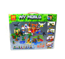 Конструктор Майнкрафт Береговая цитадель 4 в 1 666 деталей