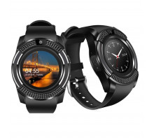 Умные часы Smart Watch V8 чёрные