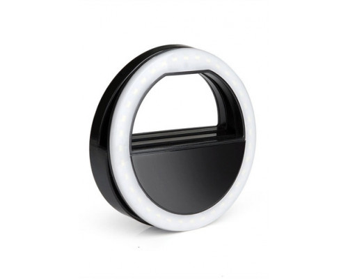 Светодиодное кольцо для селфи Selfie Ring на батарейке