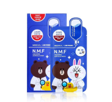 Тканевая увлажняющая маска для нормальной кожи Mediheal Line Friends E.G.T Timetox Ampoule mask