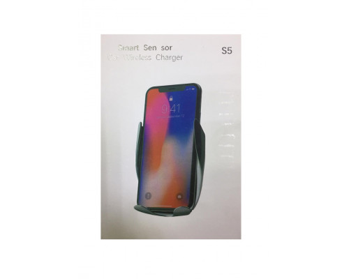 Беспроводная зарядка и держатель для смартфона Smart Sensor S5