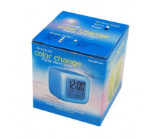 Электронные часы будильник с подсветкой LED Color Change