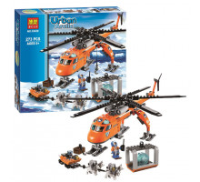 Конструктор Сити Арктический вертолёт