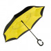 Антизонт зонт наоборот жёлтый