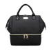 Сумка для мамы с usb новая серия Чёрная