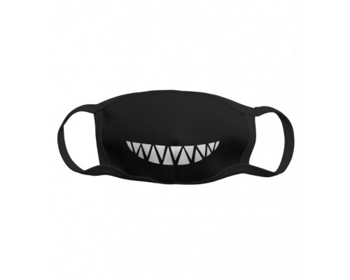 Многоразовая тканевая защитная маска Улыбка девушки