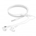 Проводные наушники HOCO M64 Melodious, Jack 3.5mm, 1.2 м, Белый, контроллер с микрофоном