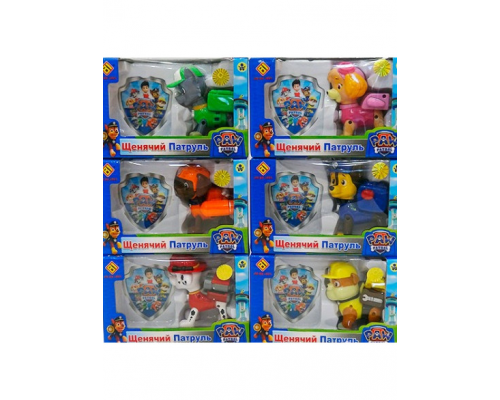 Фигурки Paw Patrol со значком
