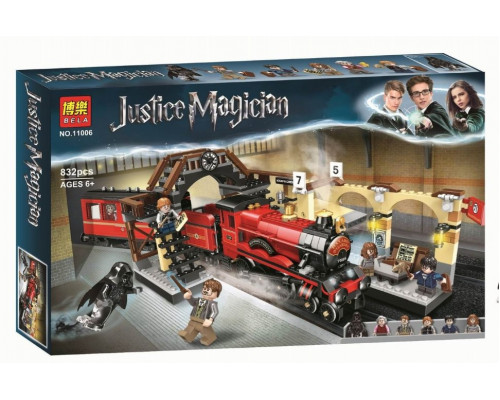 Конструктор BELA Justice Magician Хогвартс-экспресс