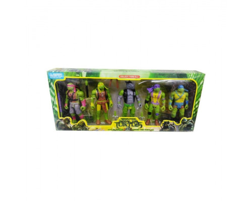 Набор из 5 фигурок Черепашки-ниндзя 18 см