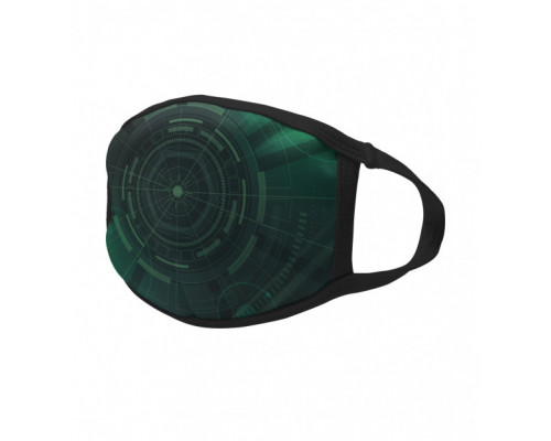 Многоразовая тканевая защитная маска Абстракция 16