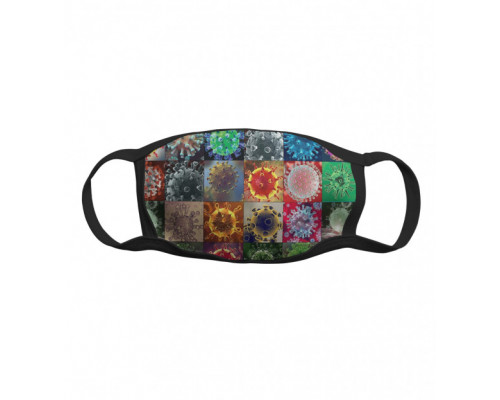 Многоразовая тканевая защитная маска Ковид 19 - 3