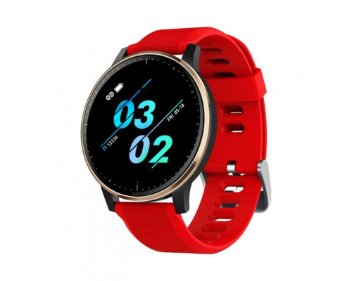 Умные женские часы Q20 красные