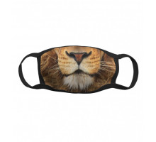 Многоразовая тканевая защитная маска Царь зверей