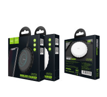 Беспроводное зарядное устройство HOCO CW13 Sensible, 2A, 5W, белый