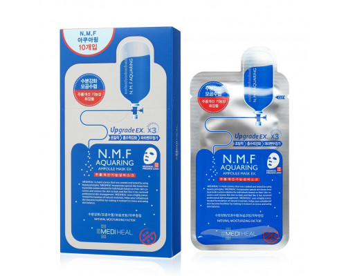 Тканевая увлажняющая маска для комбинированной кожи Mediheal Line Friends E.G.T Timetox Ampoule mask