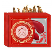 Коллагеновая маска под глаза Crystal Collagen красная