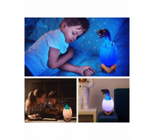 Детский ночник-светильник Динозавтр в яйце с пультом