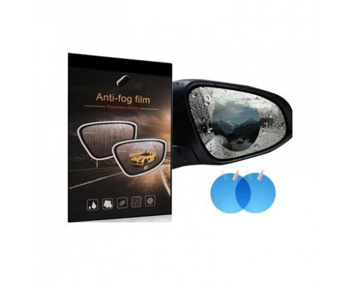 Наклейка на зеркало заднего вида Anti-Fog 80x80