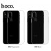 Чехол HOCO TPU Light Series для iPhone XS черный прозрачный, 0,8 мм