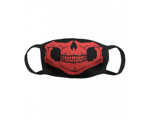 Многоразовая тканевая защитная маска Череп