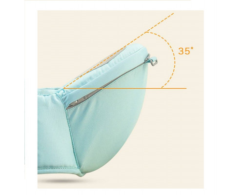 Эргорюкзак Aiebao бирюзовый