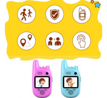 Детский цифровой фотоаппарат UNIHIT Children's Fun Camera Dual розовый