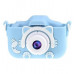 Детская цифровая камера Q1 Childrens Fun Camera Cute Kitty голубая