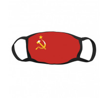 Многоразовая тканевая защитная маска СССР