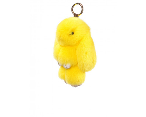 Меховой брелок Кролик Зайка (18см)